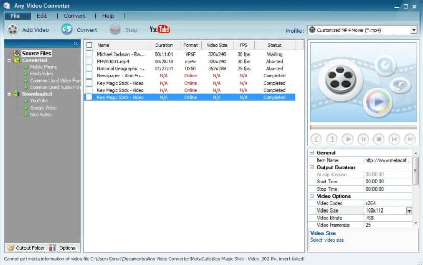 Any video converter mobile phone free download